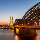 In Köln ist nicht nur der Himmel blau