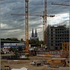 in Köln wird immer irgendwo gebaut..