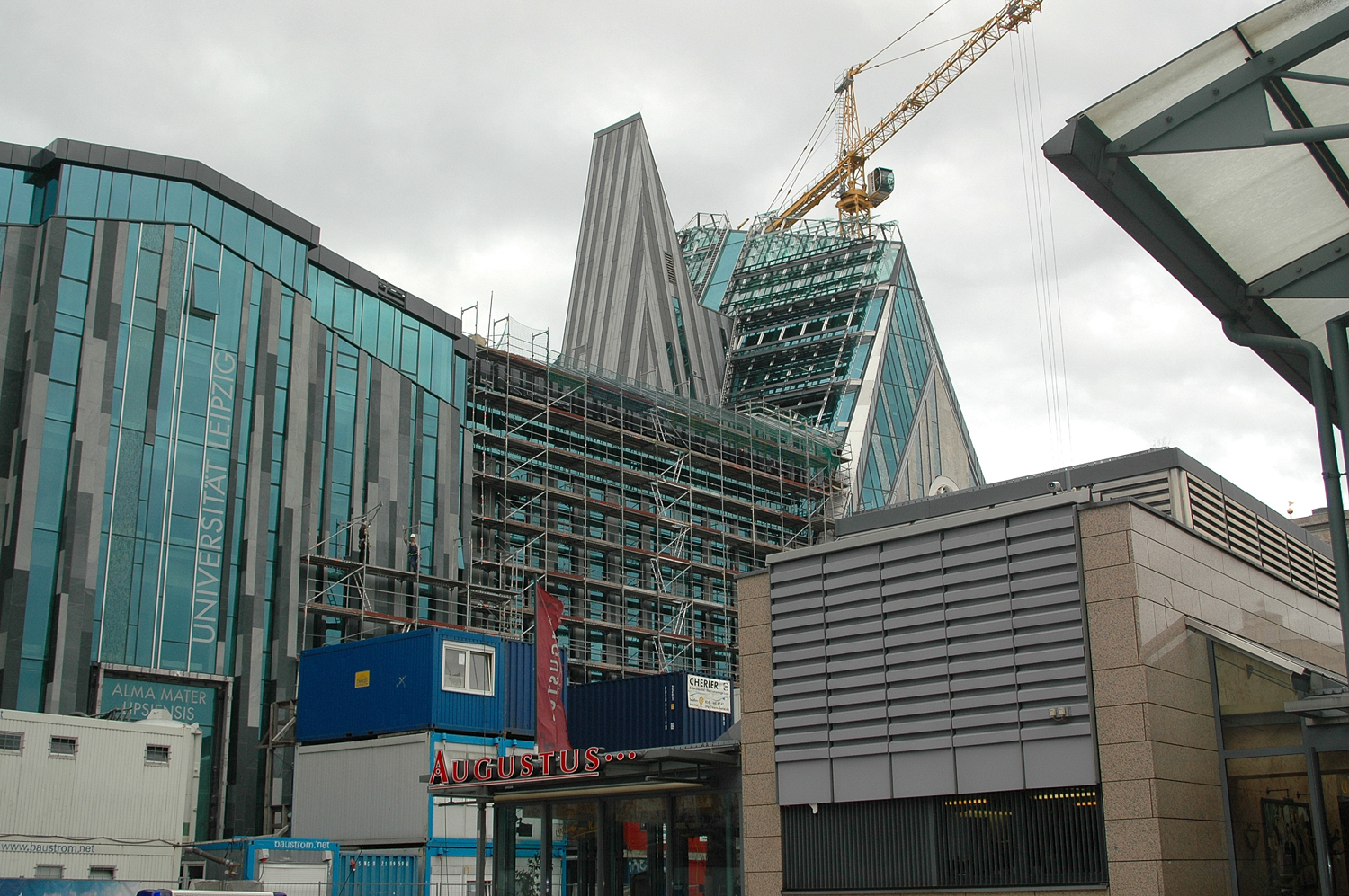 in Leipzig "under construction"