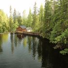 In Lillehammer laufen die Leute übers Wasser!        Keine Bildbearbeitung!