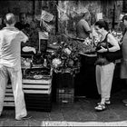 In line for shopping