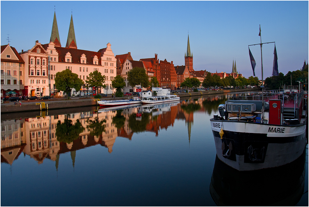 in Lübecker Hafen