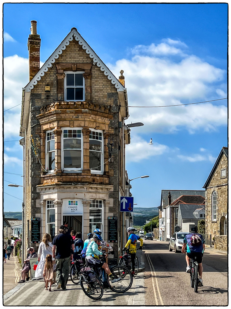 In Marazion, der alten Hauptstadt von Cornwall