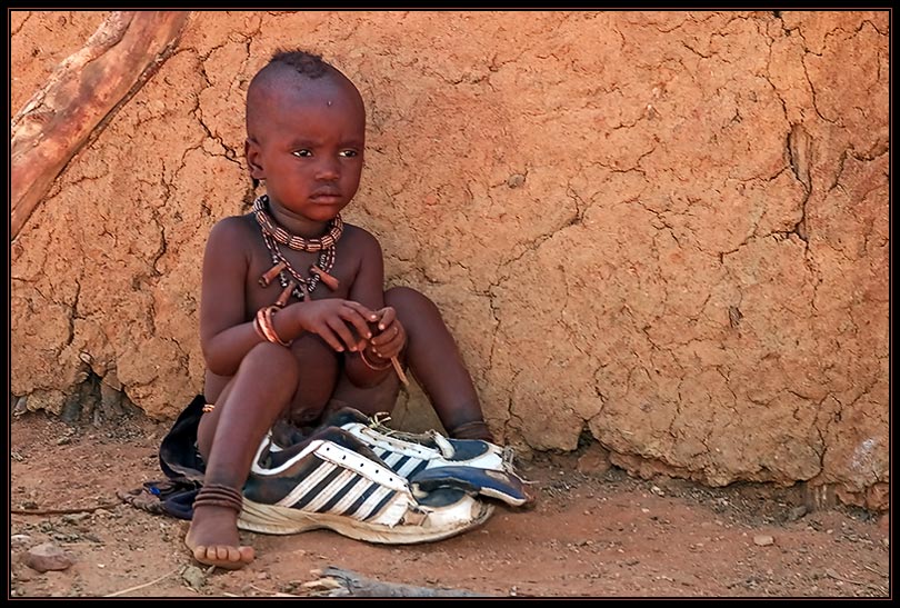 In meine neuen Schuhe wachse ich noch rein!