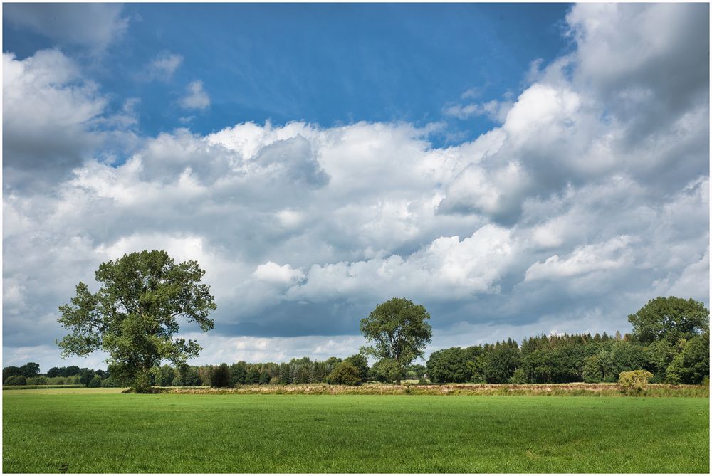 in meinem Dorf unterwegs