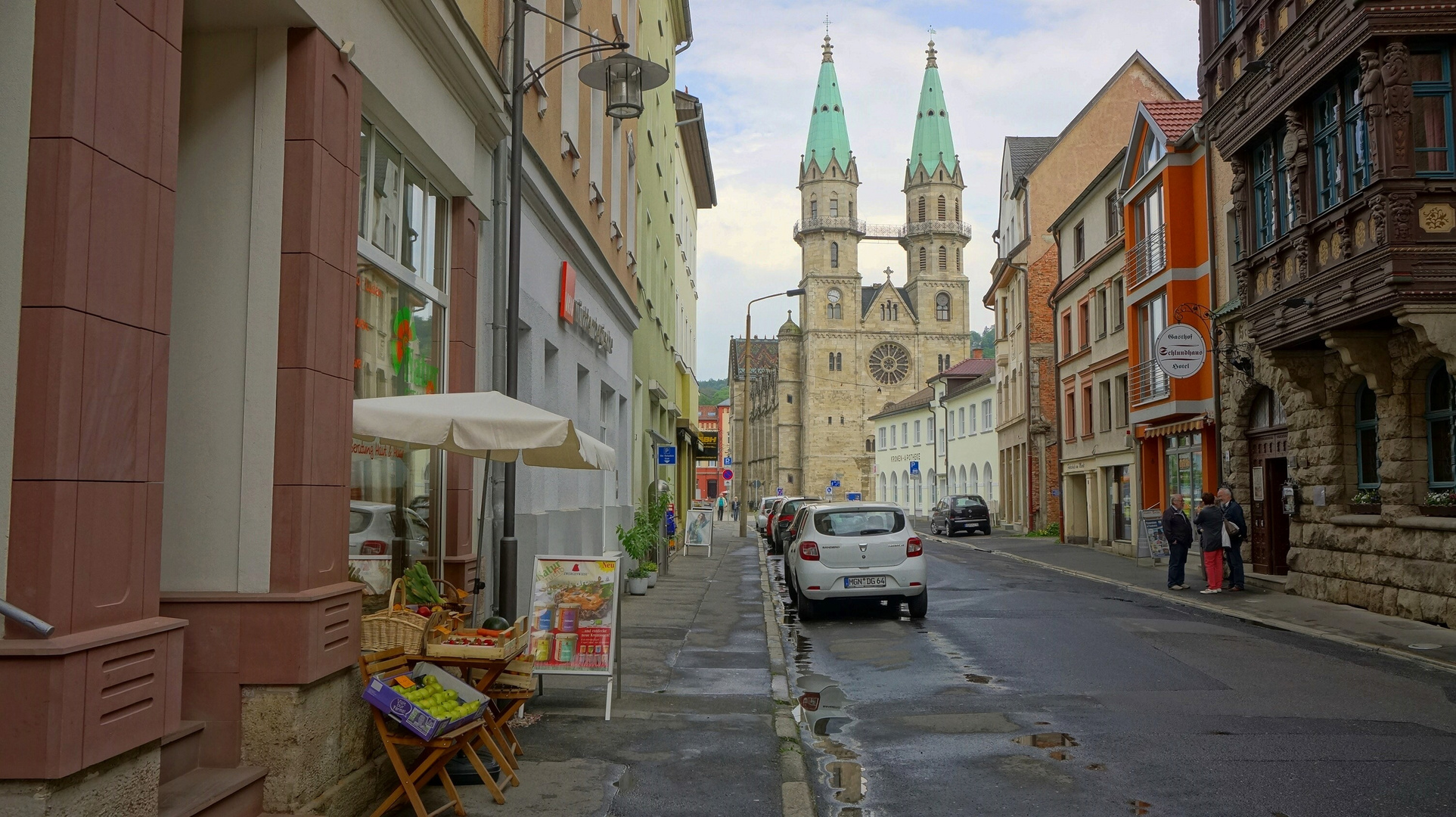 in Meiningen (paseando por Meiningen)