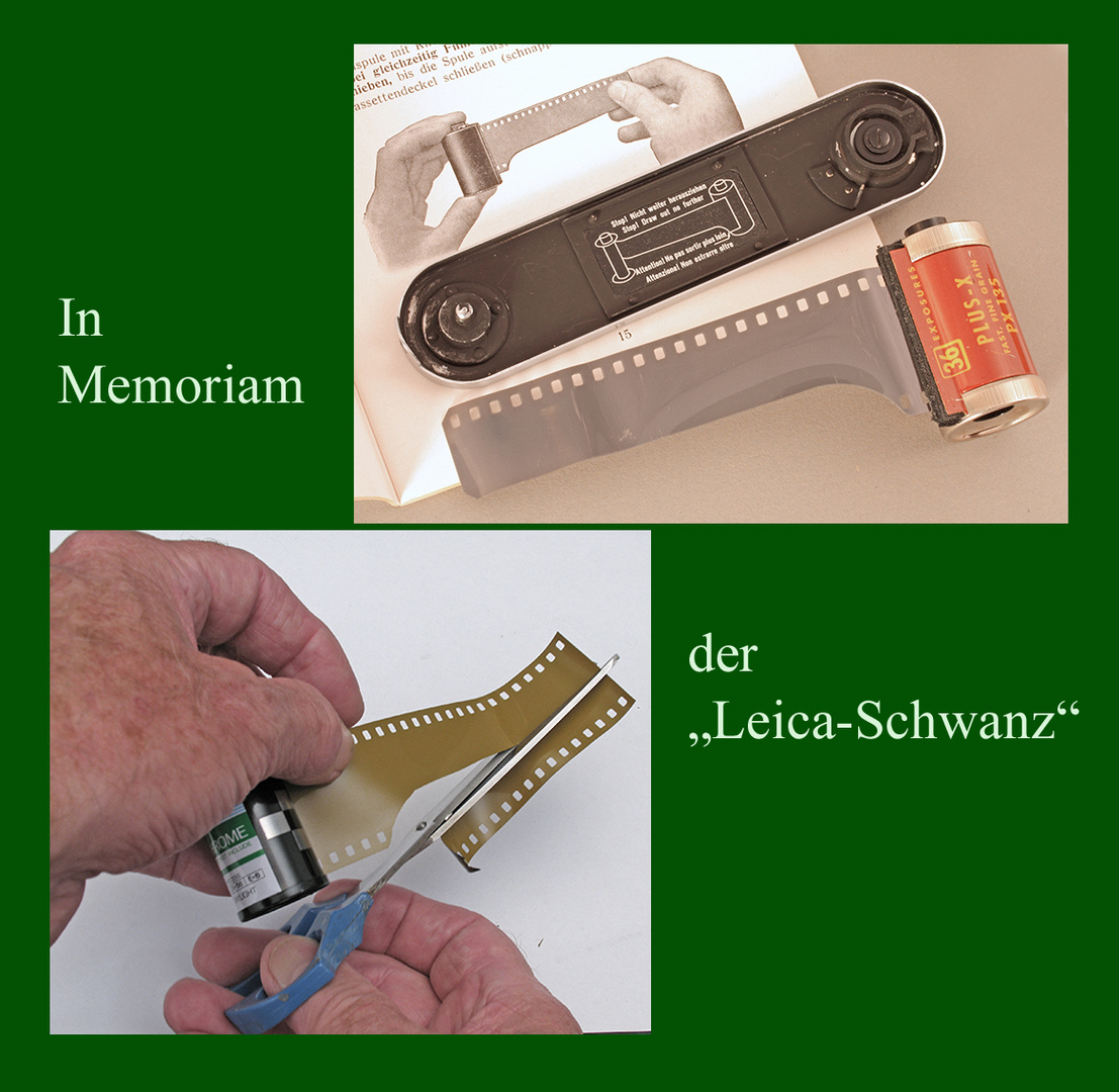 In memoriam – der „Leica-Schwanz“