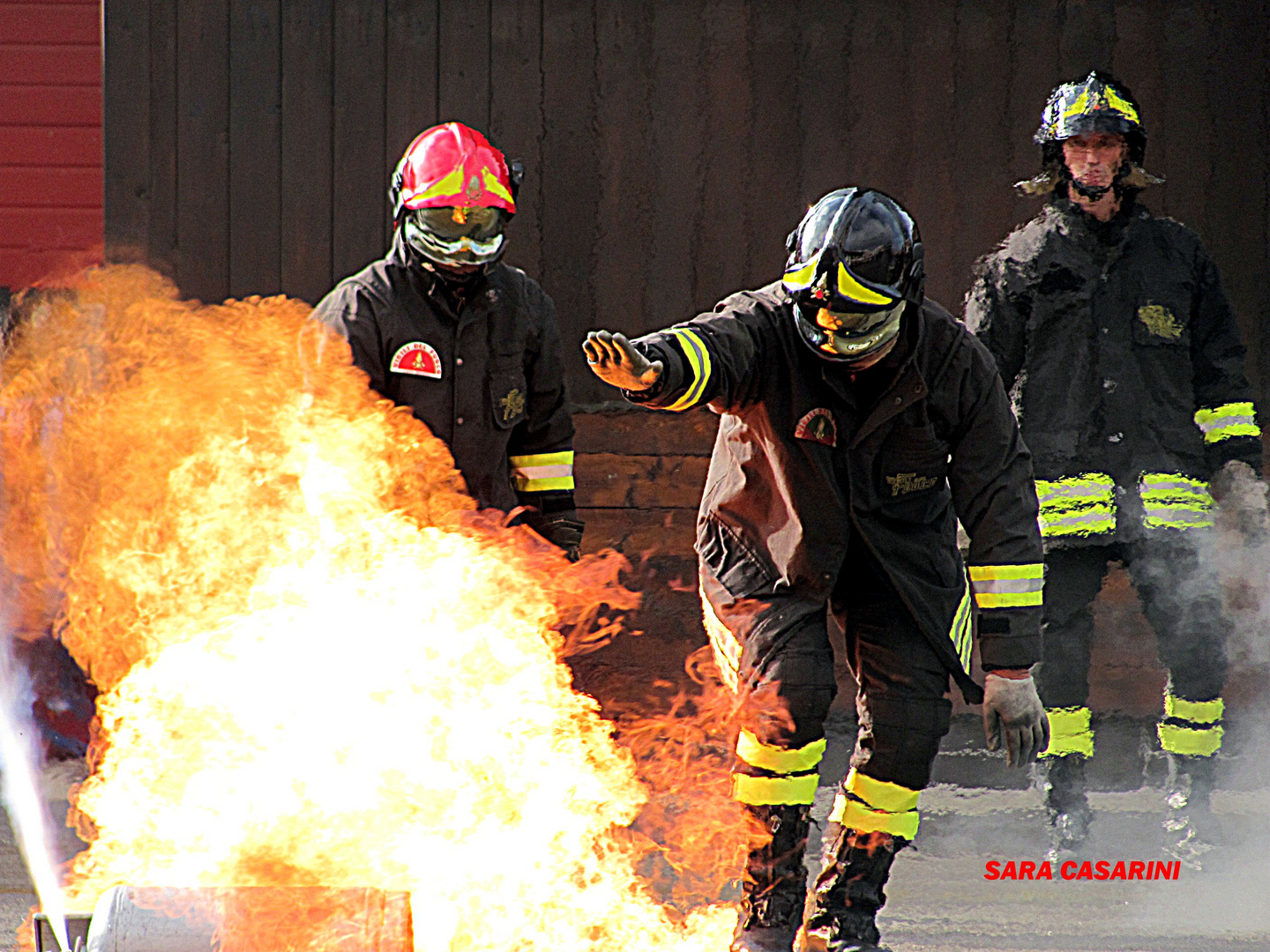 In mezzo al fuoco