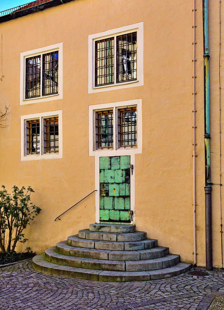 IN Moritz Kirche Basilika Treppen Fenster Faschen Gitter 20HE0943