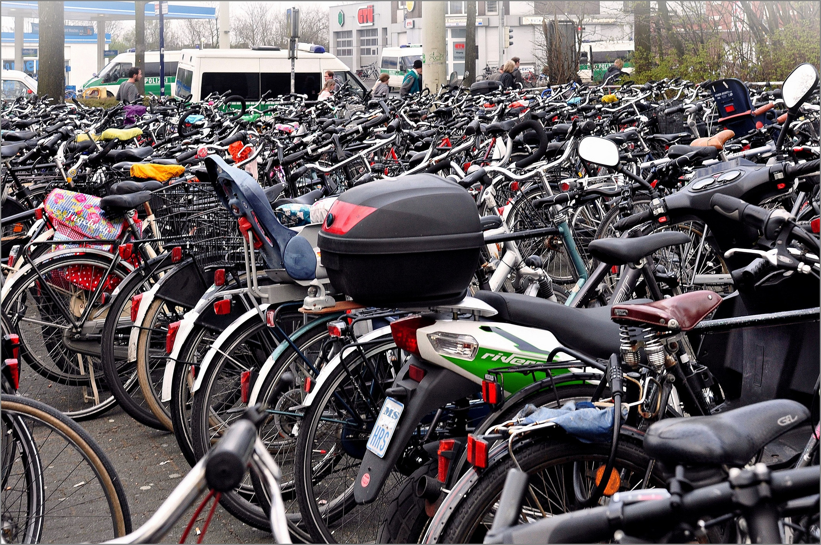 In Münster fährt man Rad