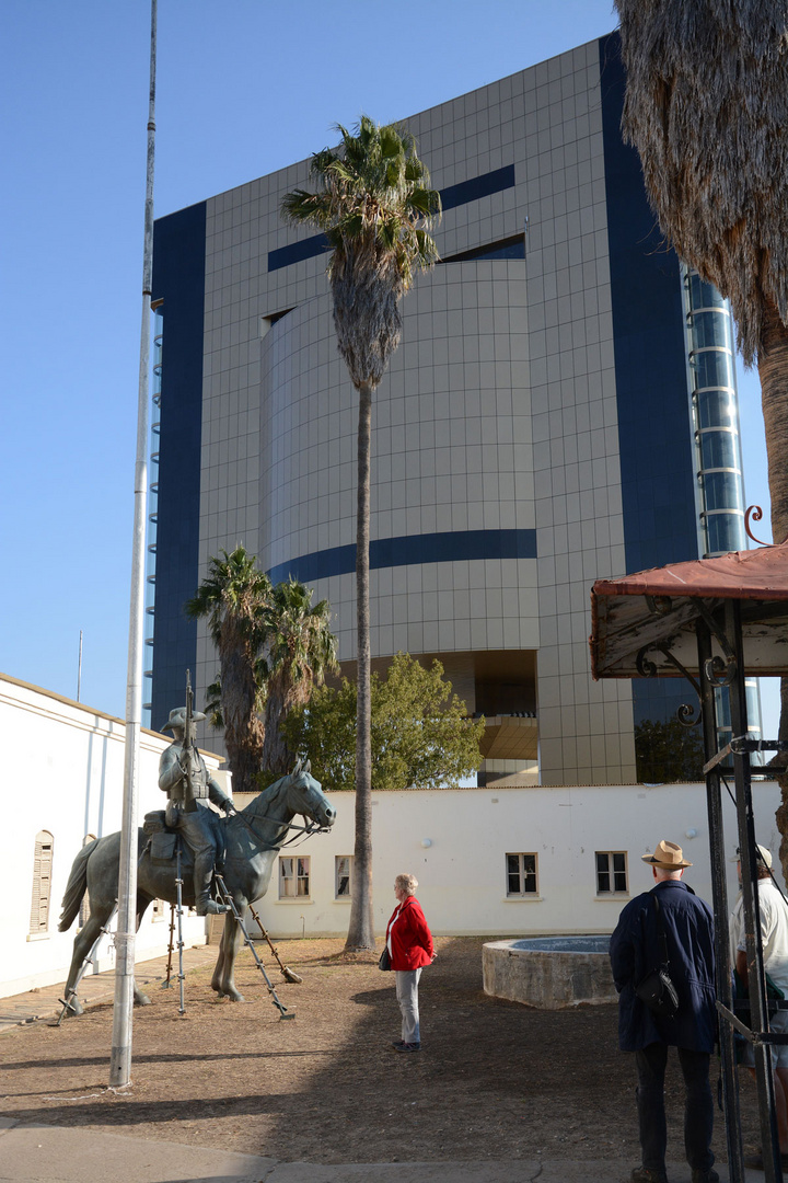 In Namibia wird das Andenken an die Kolonialzeit  abgebaut.