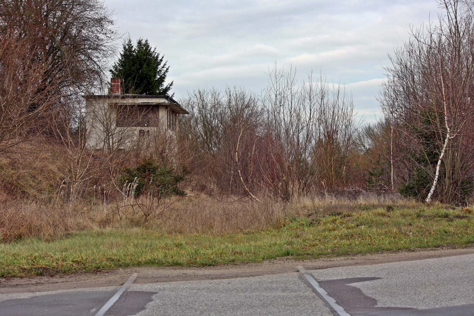 In Neukloster in Mecklenburg,mit Blick in Richtung nach Wismar.