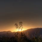 in Niederlenz heute abend von meinem balkon...............