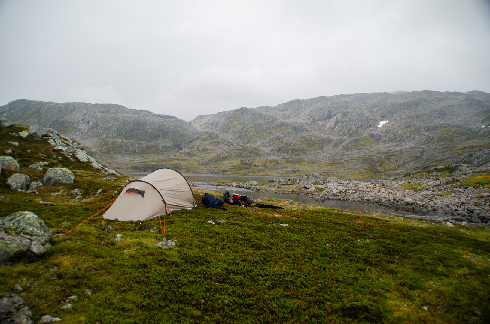 In Norwegen kann man frei zelten.
