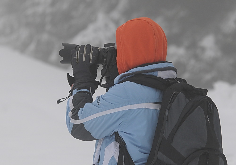 In Oberhof auf der Fotojagd