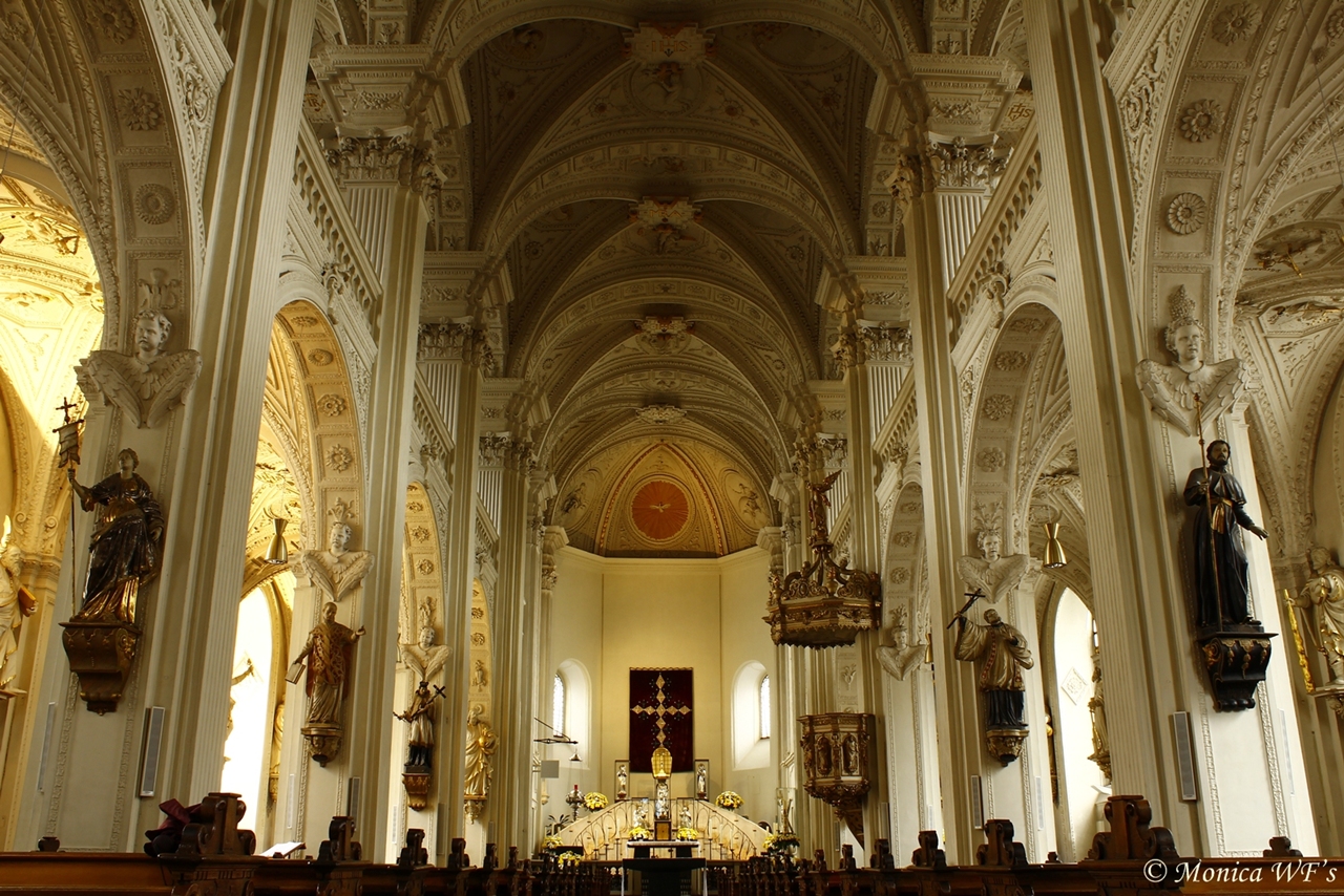 In one of the churches in Duesseldorf 2012