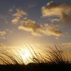 In Ostfriesland geht die Sonne unter