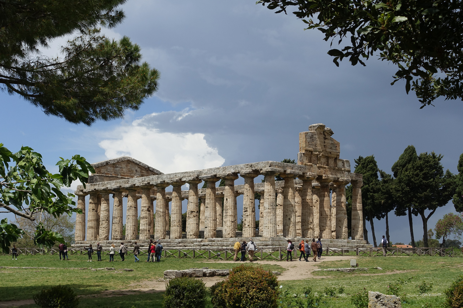 In Paestum/Italien