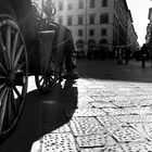 In piazza del Duomo a Firenze