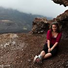 In posa con l'Etna