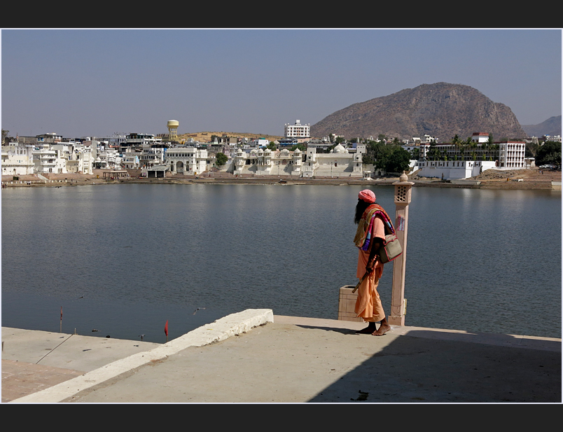 In Pushkar am See