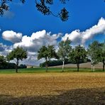 in rammenau ist immer noch der himmel blau