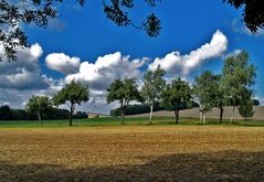 in rammenau ist immer noch der himmel blau