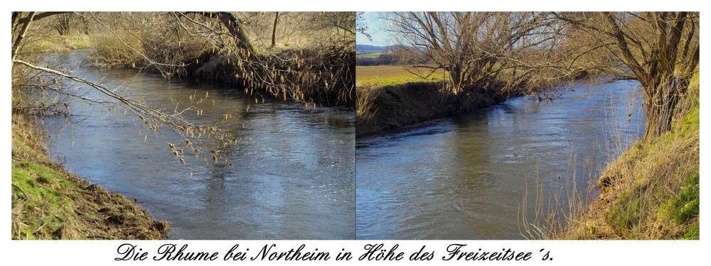 In Rhumspringe entspringt die Rhume und endet nach 48 Km bei Northeim in der Leine.