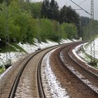 In Richtung Alpen kündigen sich winterliche Verhältnisse an