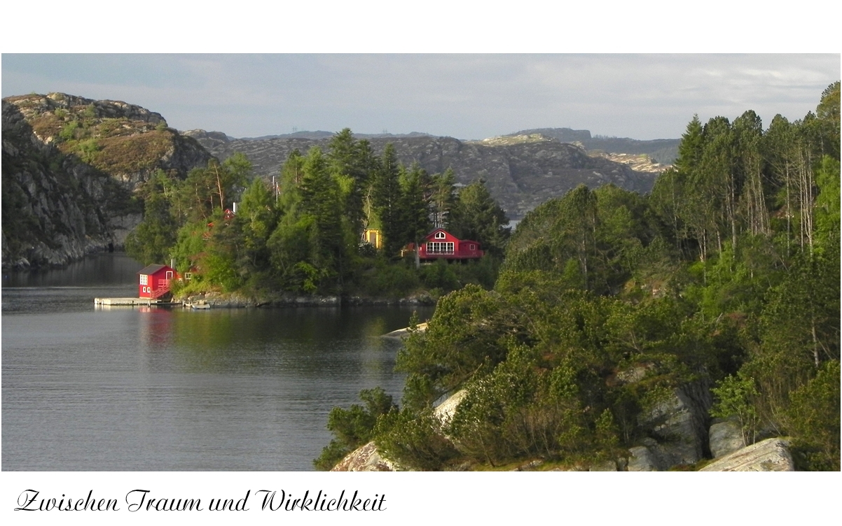 In Richtung Bergen