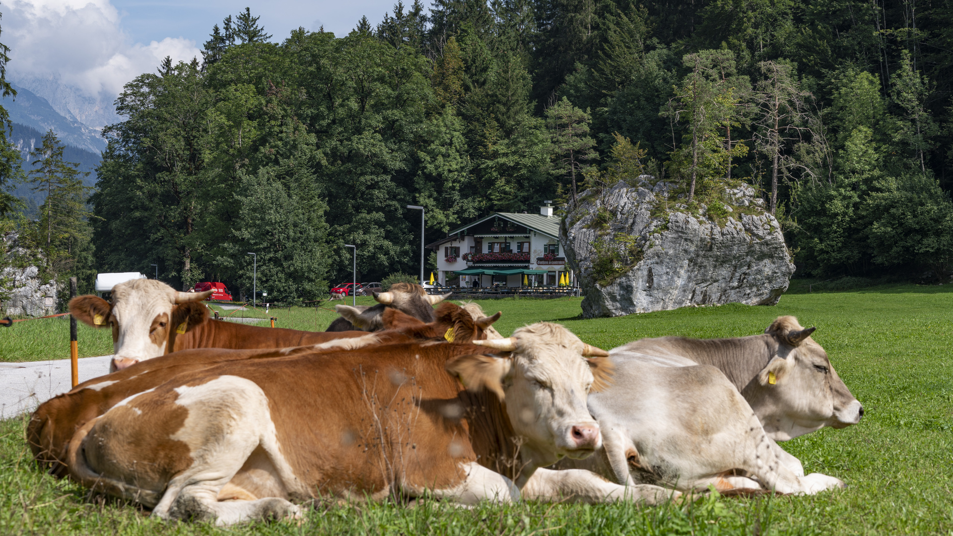 In Richtung Nationalpark Berchtesgaden