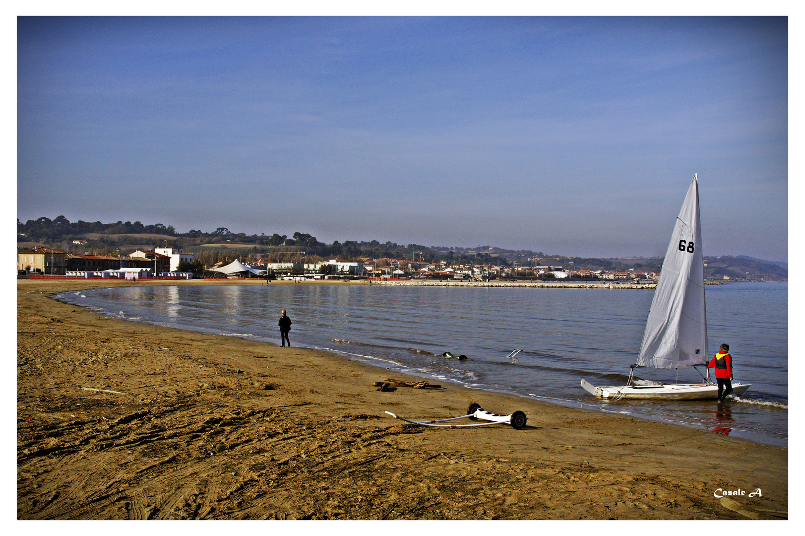 In riva al mare