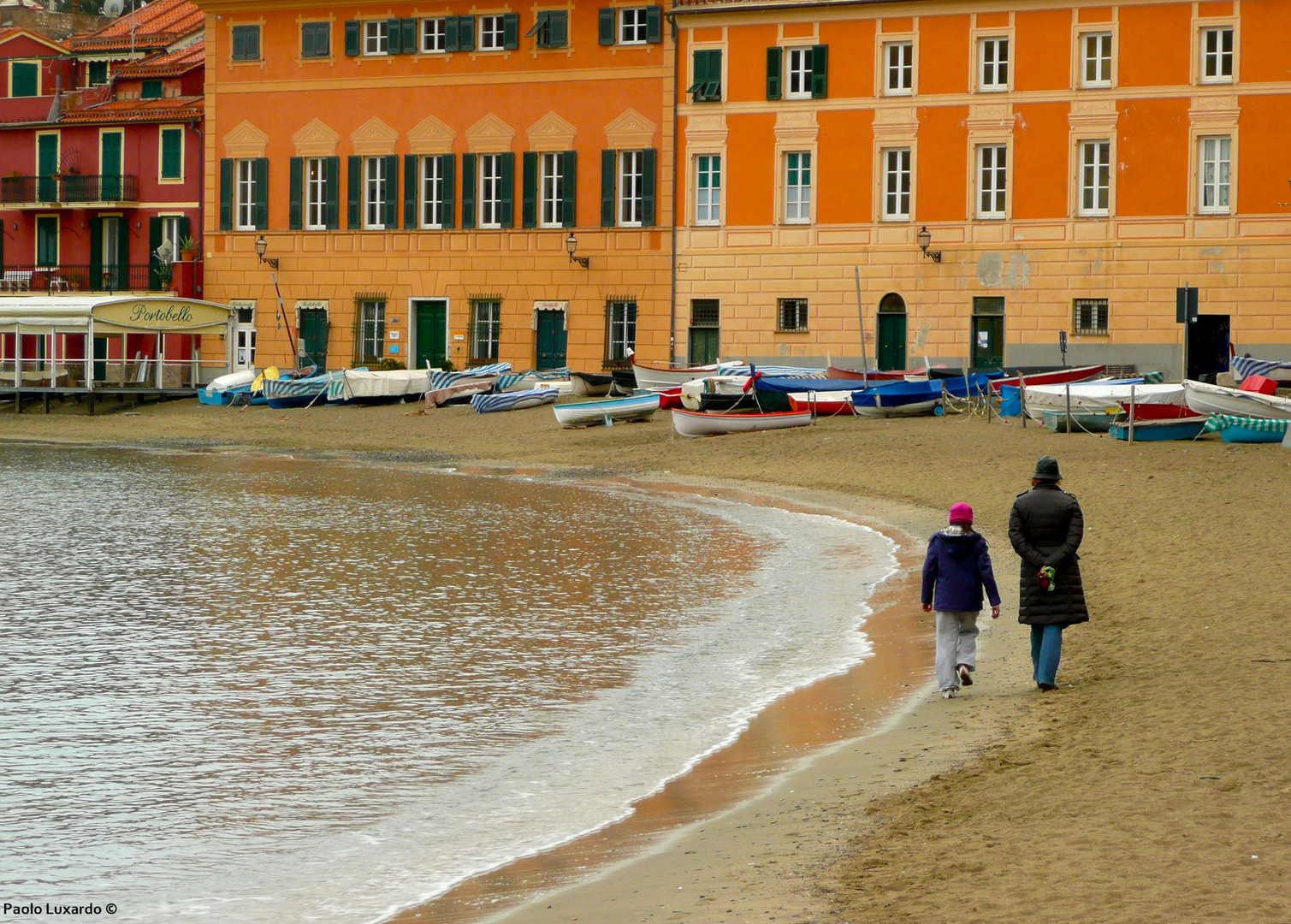 in riva al mare