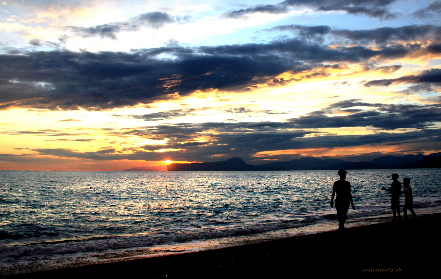 in riva al mare