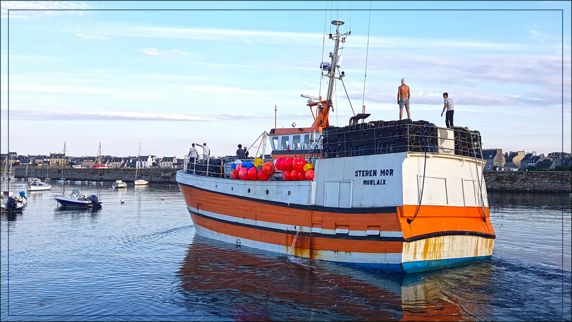 in Roscoff geht´s am Abend auf Hummerfang