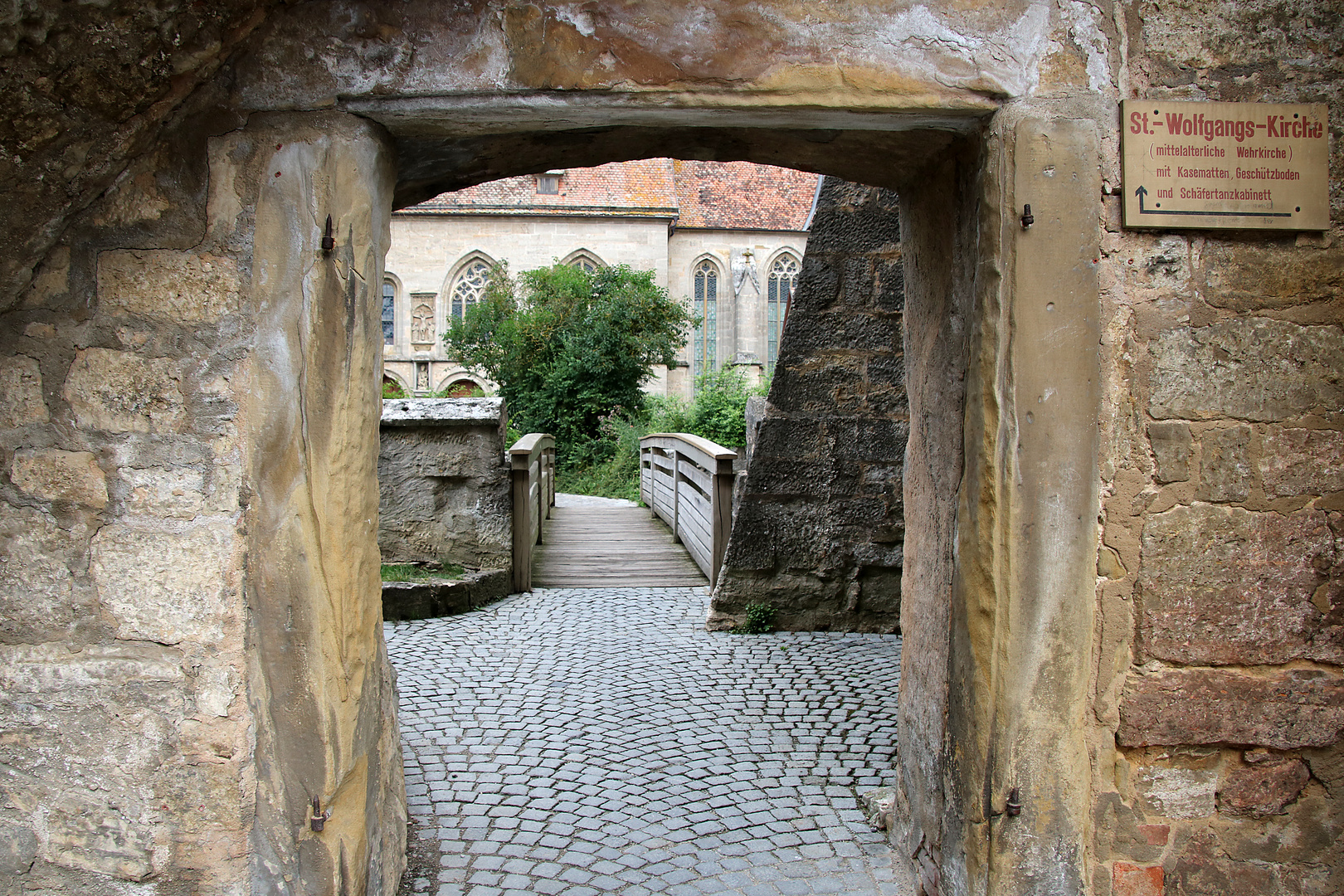 In Rothenburg ob der Tauber