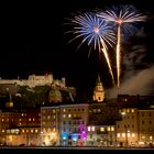 In Salzburg verabschiedet sich der Rupertikirtag mit einem Feuerwerk