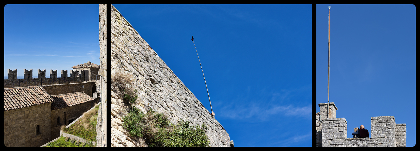 In San Marino wollen Fotografen hoch hinaus