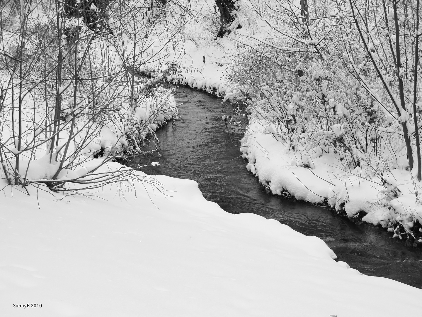 In Schnee gebettet....