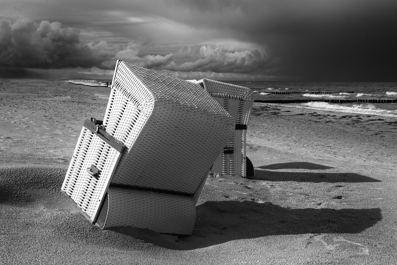 in Schräglage Foto & Bild projekte, fotokunst, monochrome fine art