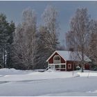 In Schweden ist noch richtig Winter