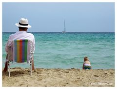 In spiaggia