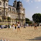 In spiaggia a Parigi.