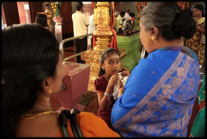 In Sri Maha Mariamman Temple