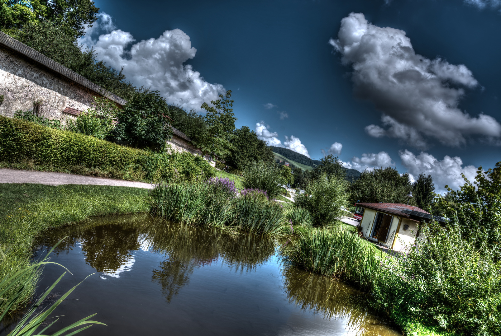 In St. Peter/ Schwarzwald im Park (HDR Version)