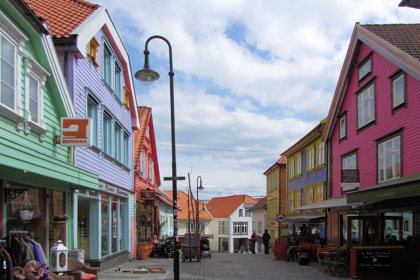 in Stavanger liebt man starke Farben