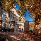 In Strassburg am Palais im Herbst 