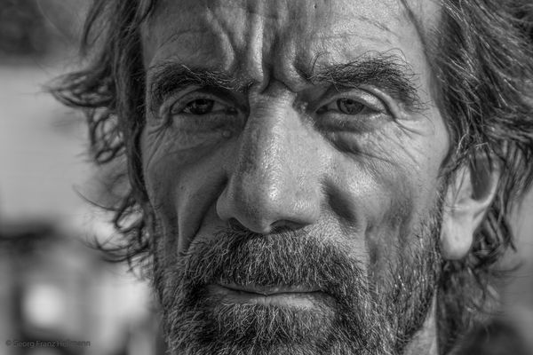 in sw - ein Asket - Begegnung in Heidelberg