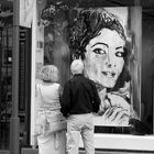 in s/w - Maria Callas Primadonna assoluta in Heidelberg, Maler Christian Moll, 2013 - 