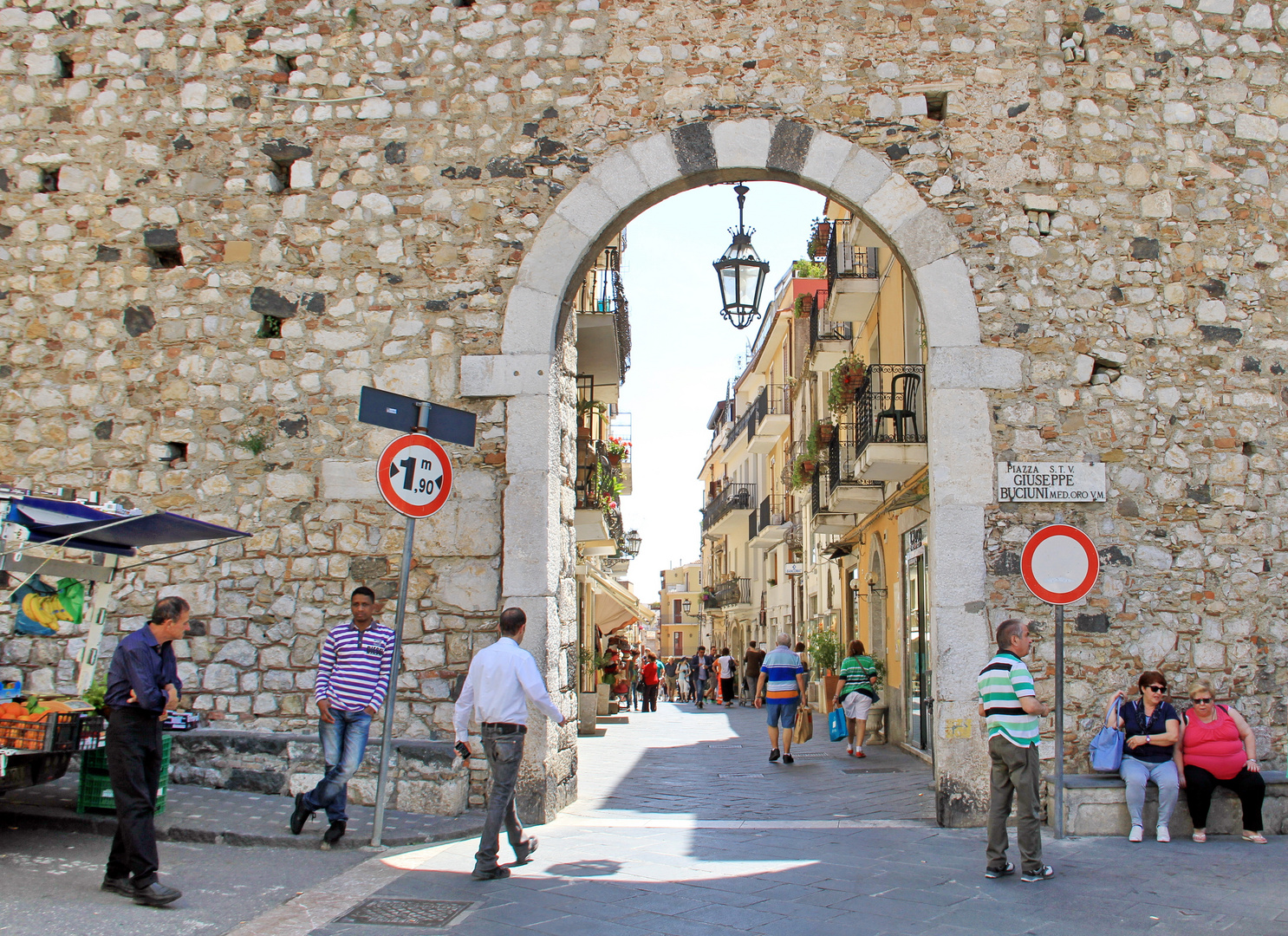 In Taormina (Sizilien)